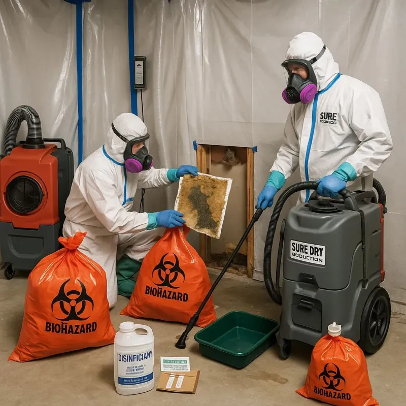 Contaminated Water Handling Protocols process in Marceline, MO